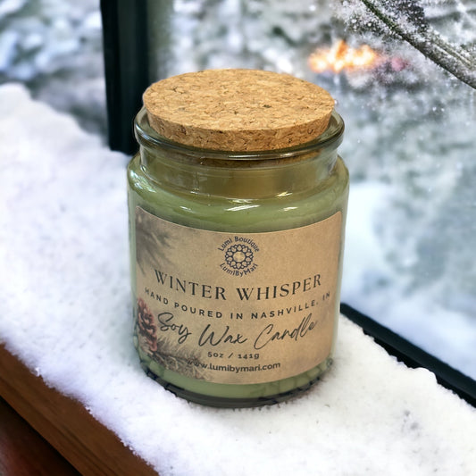 Winter Whisper Soy Candle