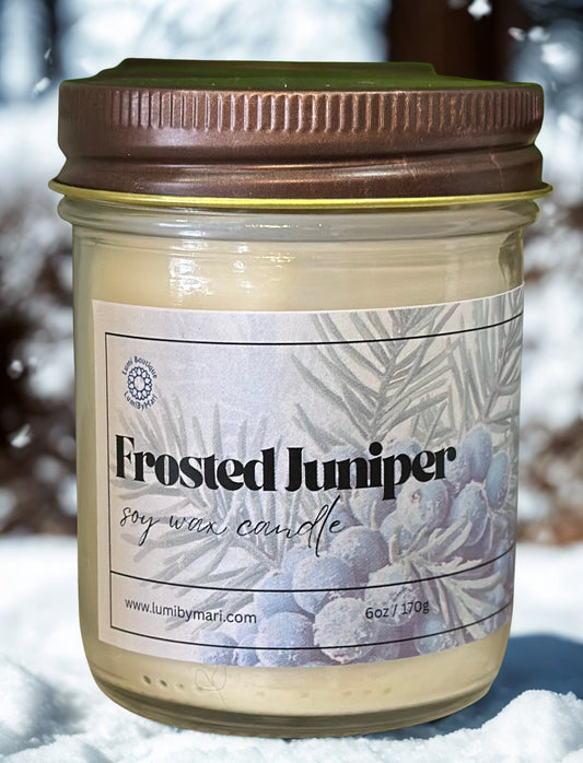 Frosted Juniper Soy Candle