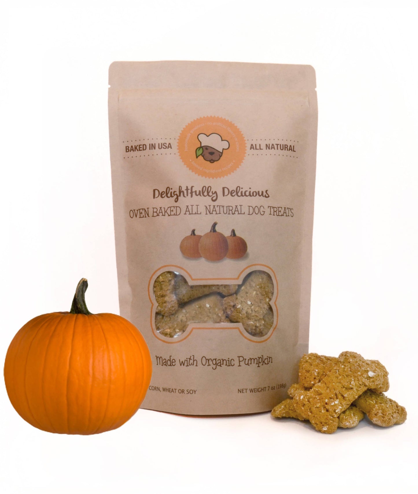 Organic Pumpkin Dog Treats