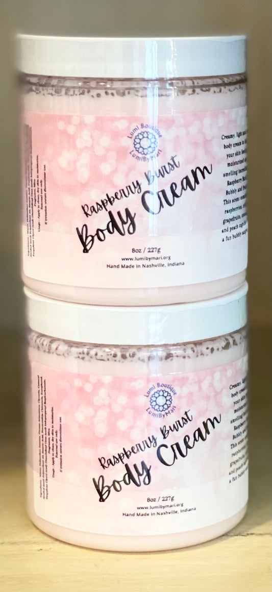 Raspberry Burst Body Cream