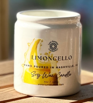 Limoncello Farmhouse Soy Candle